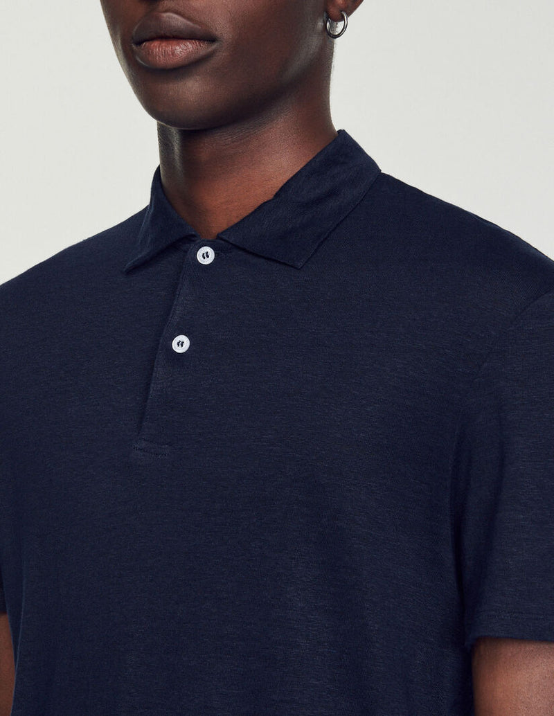 Polo de lino