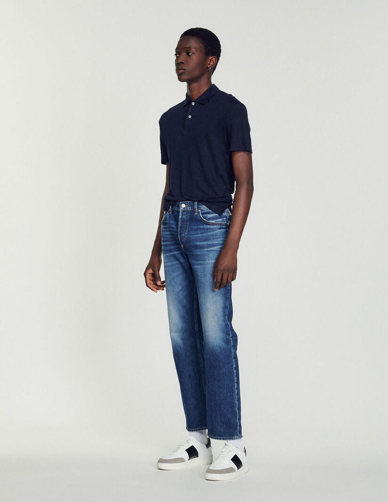 Polo de lino