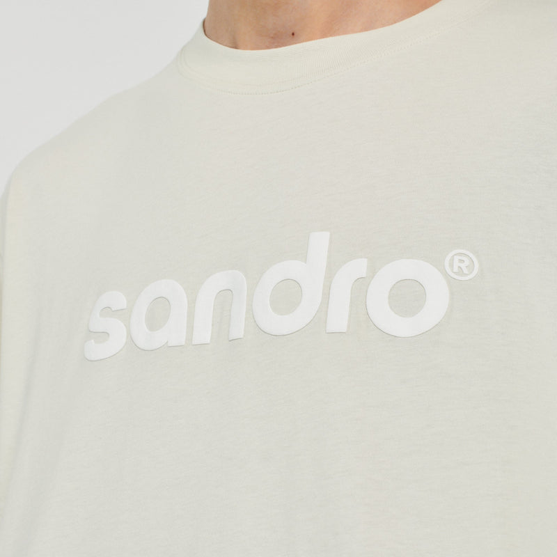 Sandro | Camiseta oversize con logotipo para hombre.
