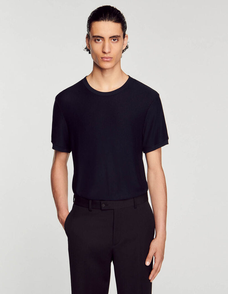 Sandro | Camiseta de cuello redondo para hombre.