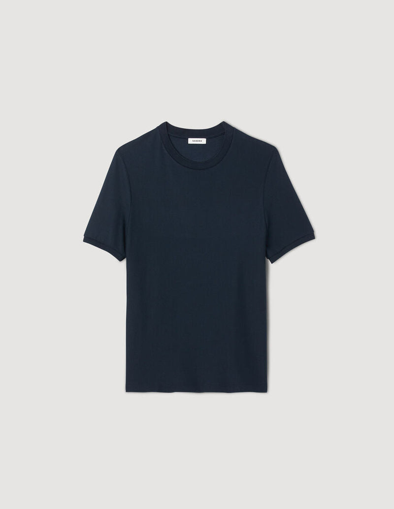 Camiseta de cuello redondo