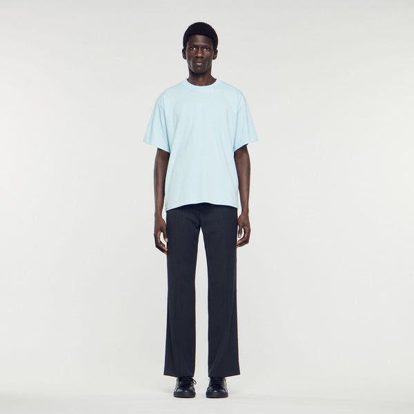 Sandro | Camiseta con logotipo de goma para hombre.