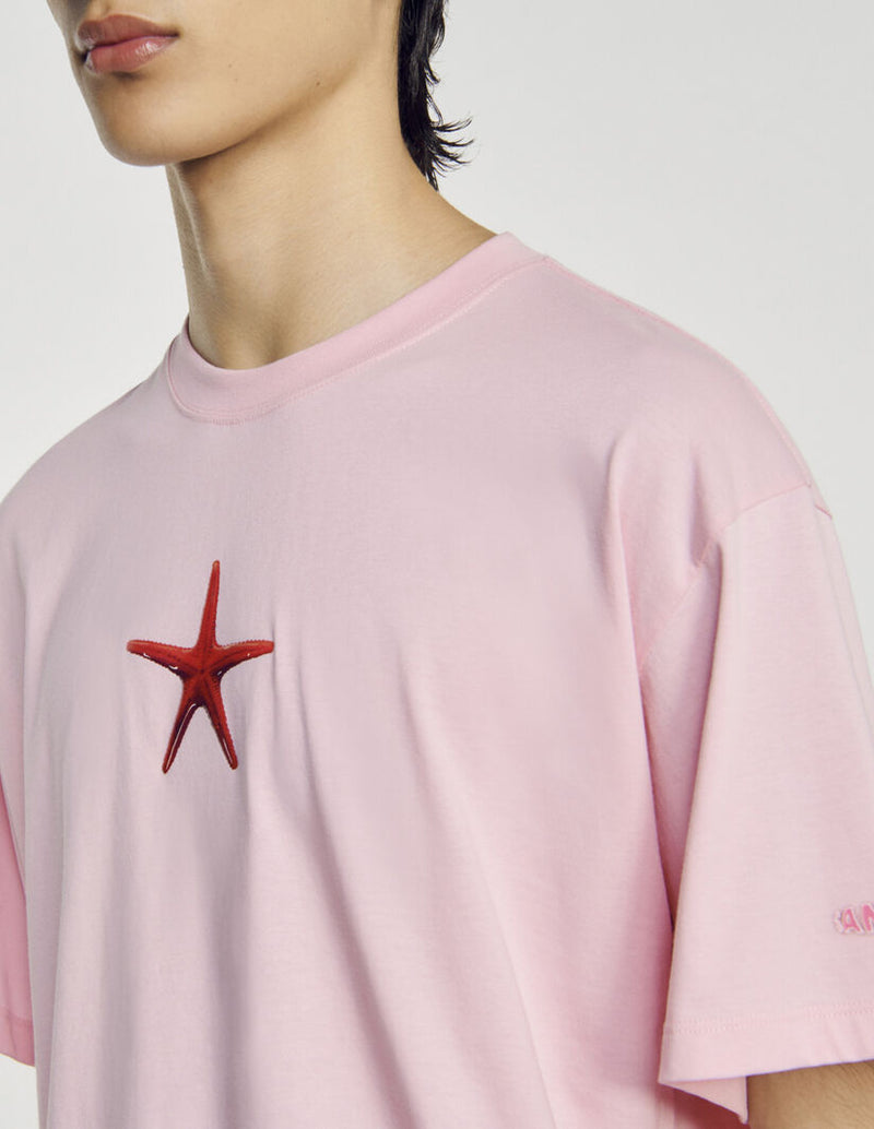 Sandro | Camiseta con estampado estrella de mar para hombre.