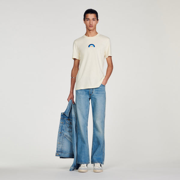 Sandro | Camiseta SANDROxWRANGLER para hombre.