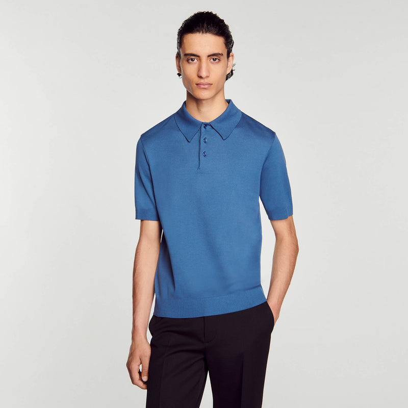 Sandro | Polo de algodón para hombre.