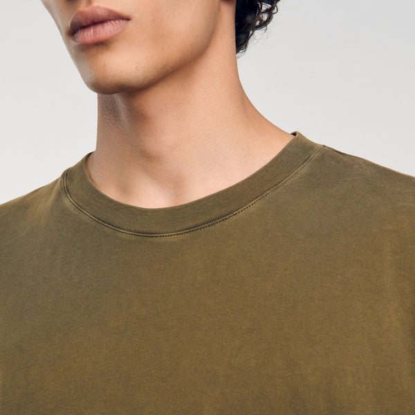 Camiseta efecto descolorido