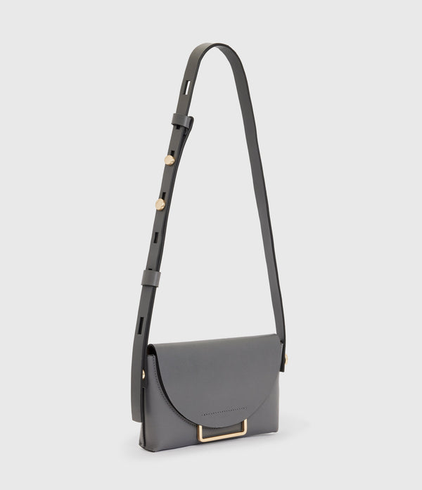 AllSaints | Bolsa Francine Slate Grey para mujer