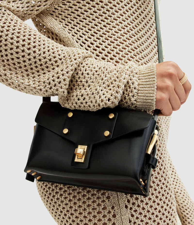Bolsa Miro Negro Mini Cruzado