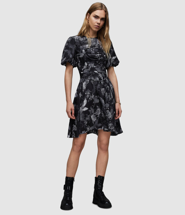 AllSaints | Vestido Ali Black para mujer