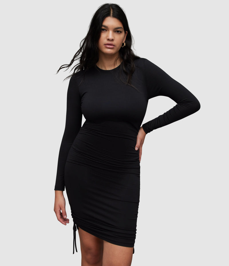 AllSaints | Vestido Bethan Black para mujer