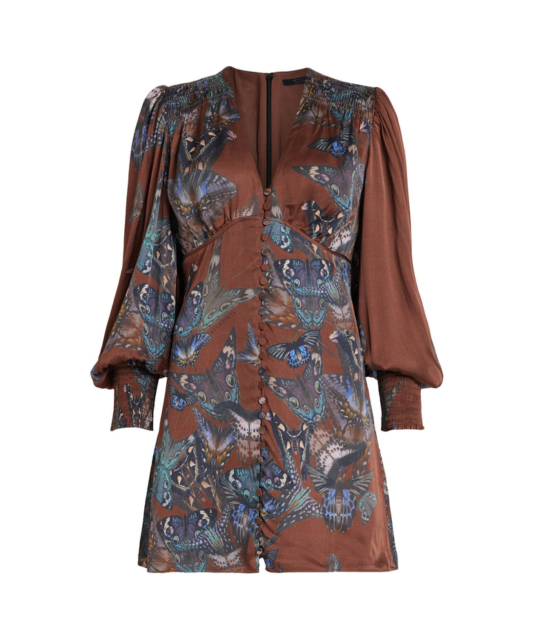 Vestido Auden Diana Café Intenso