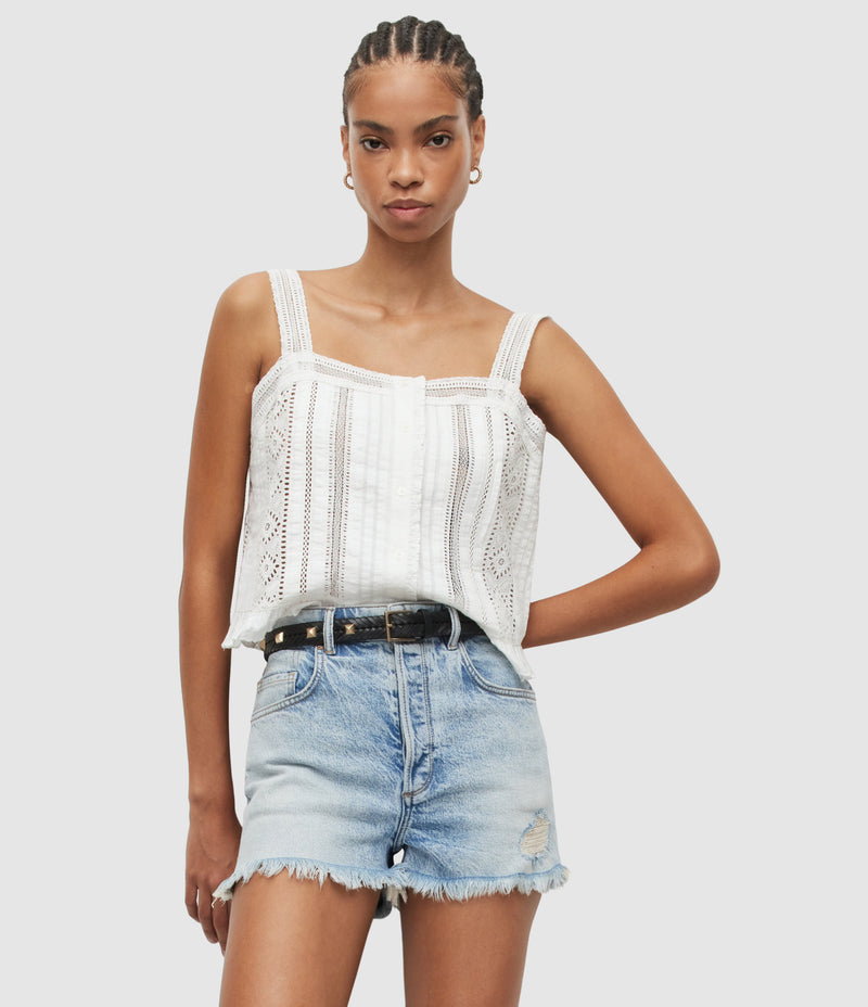 AllSaints | Blusa Samara White para mujer