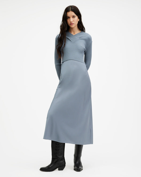 Vestido Hana Denim Azul Oscuro