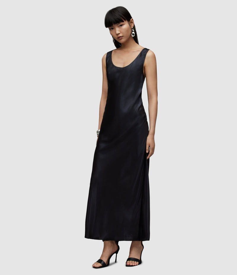 AllSaints | Vestido Cody Squid Ink Blue para mujer