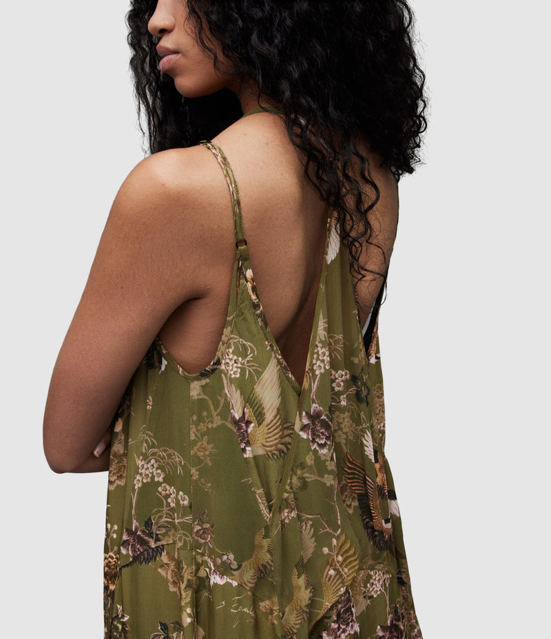 Vestido Areena Khaki Green