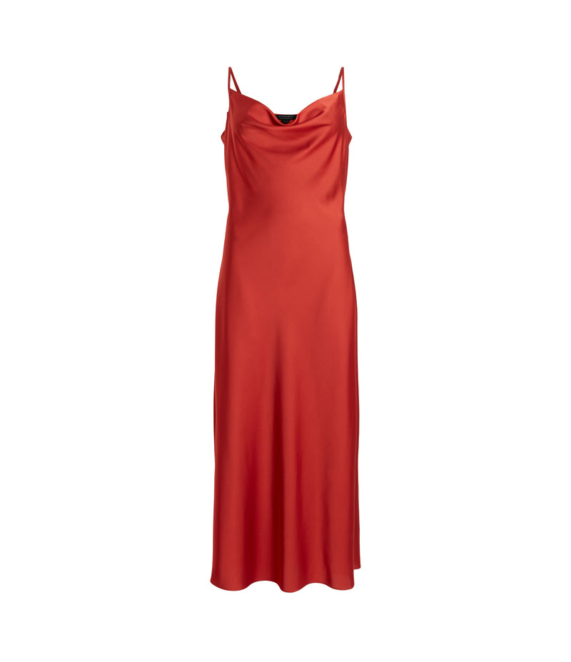 AllSaints | Vestido Hadley Rojo para mujer