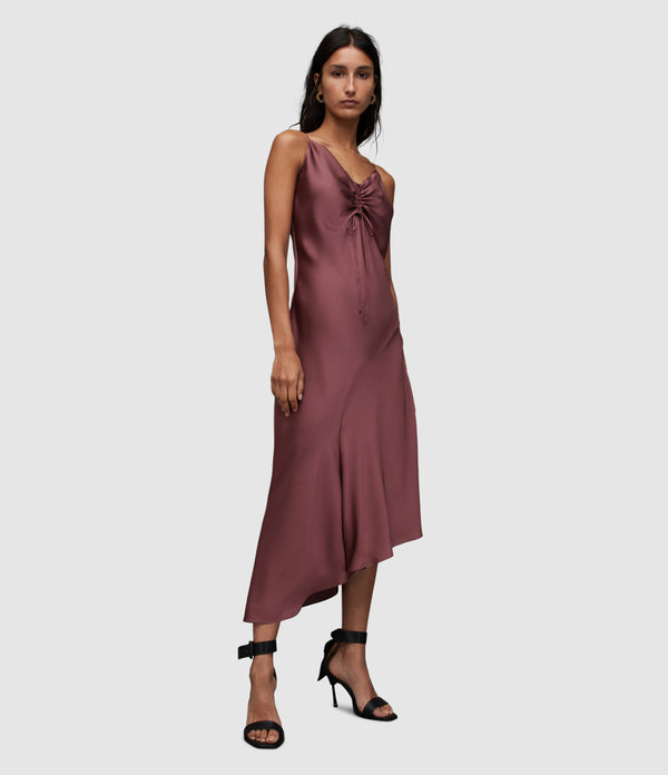 AllSaints | Vestido Alexia Urban Mauve Purple para mujer