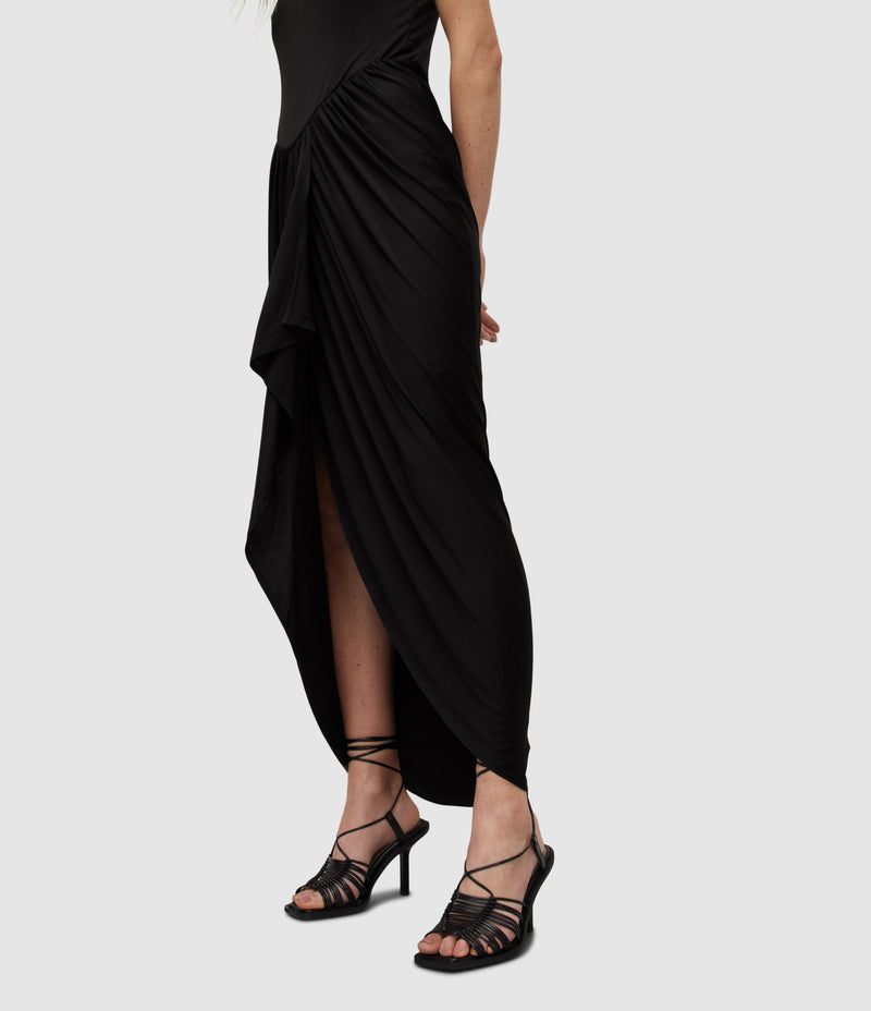 AllSaints | Vestido Aurelia Black para mujer