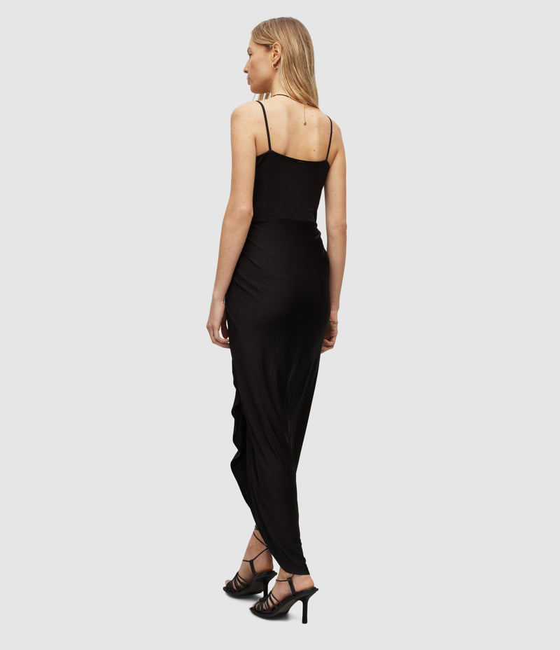 AllSaints | Vestido Aurelia Black para mujer