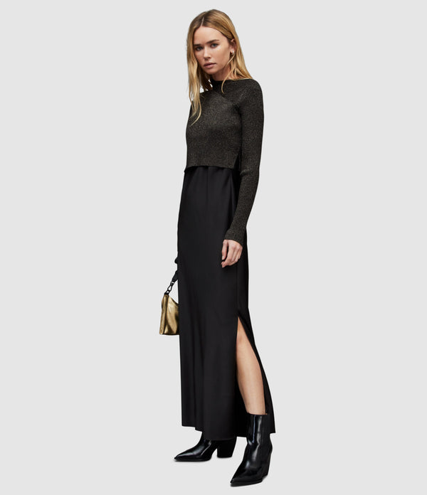 AllSaints | Vestido Studio Black para mujer