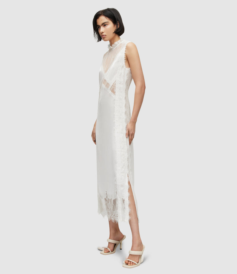 AllSaints | Vestido Mila White para mujer