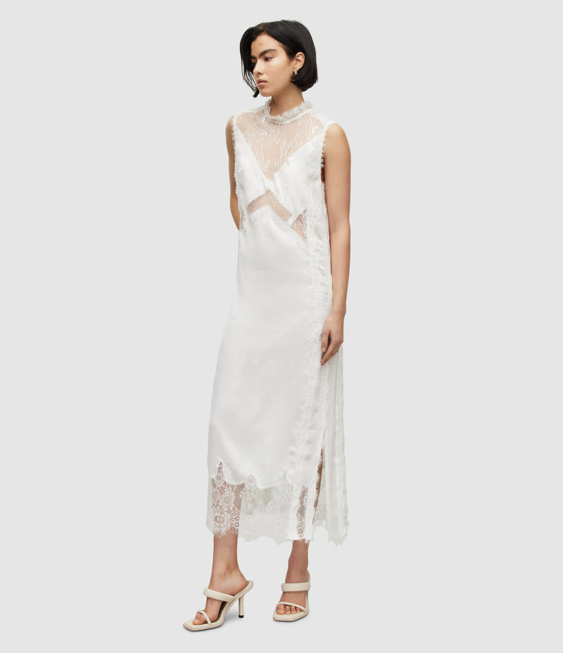 AllSaints | Vestido Mila White para mujer