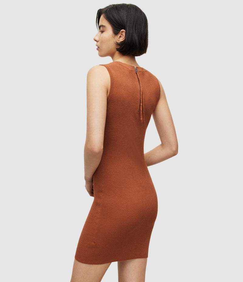 Vestido Bardi Sunset Orange