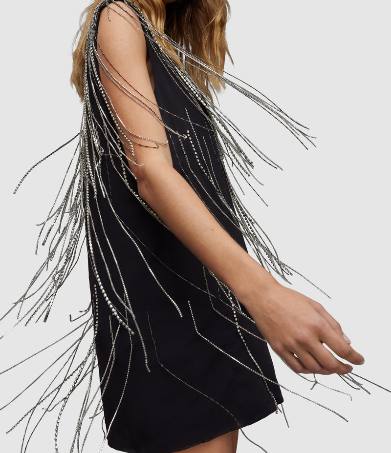 Vestido Ilia Diamante Negro