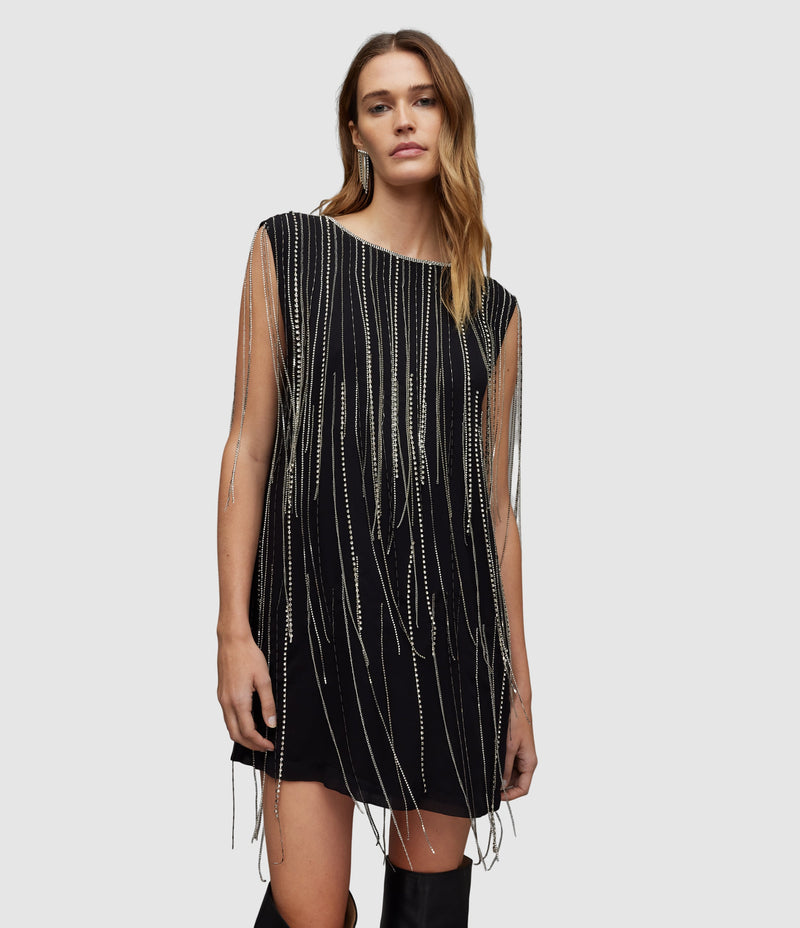 Vestido Ilia Diamante Negro