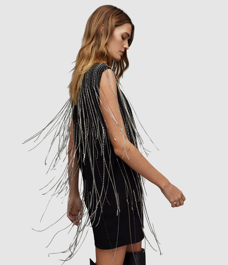 Vestido Ilia Diamante Negro