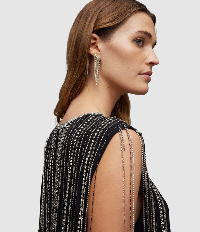 Vestido Ilia Diamante Negro