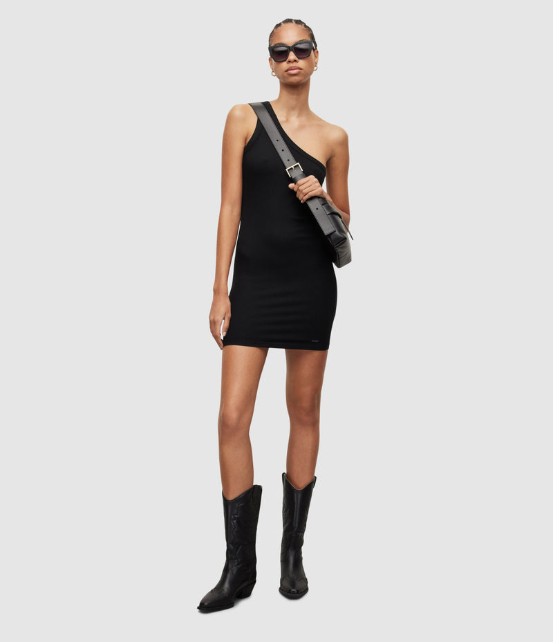 AllSaints | Vestido Stef Black para mujer