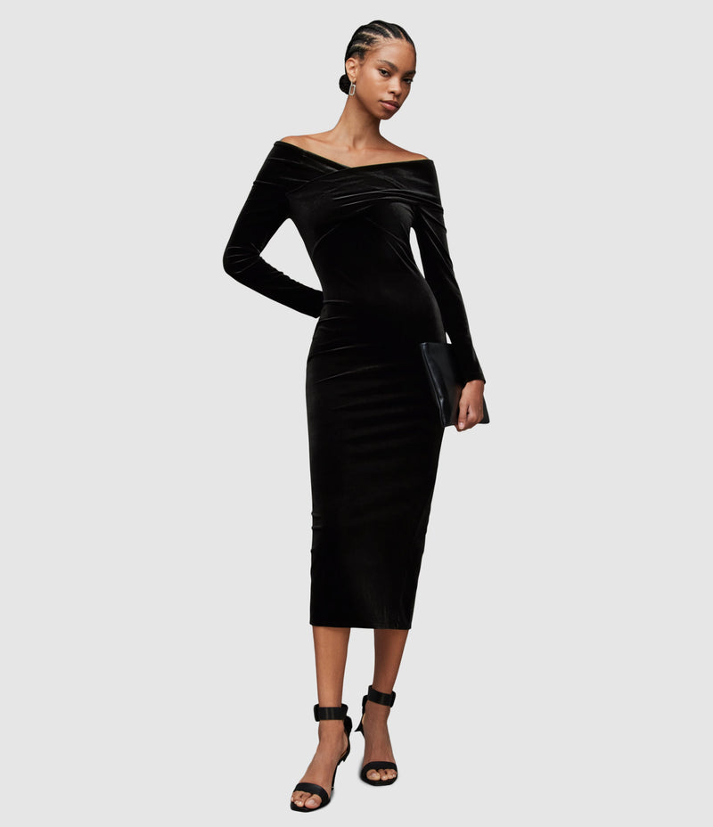 Vestido Delta Negro