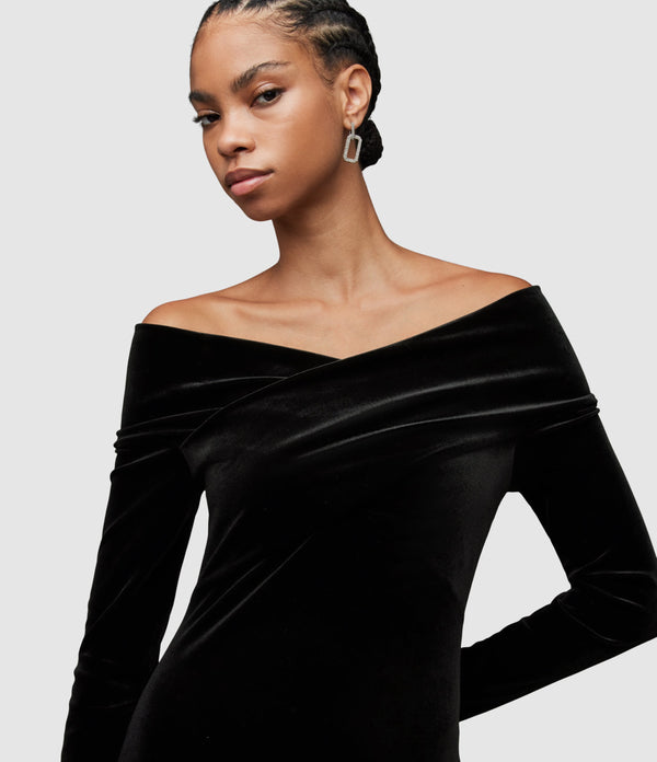 Vestido Delta Negro