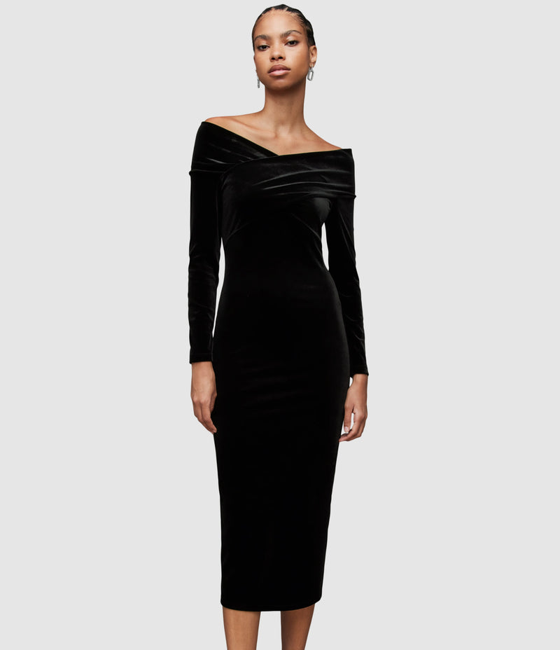 Vestido Delta Negro