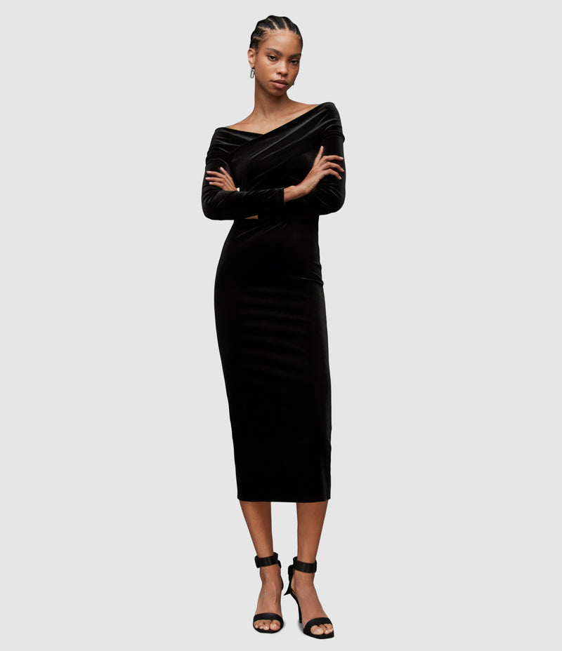 Vestido Delta Negro