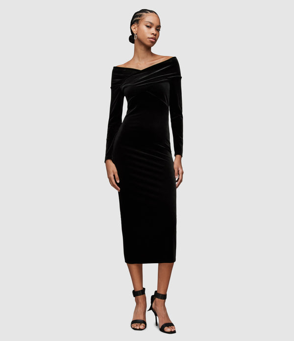 Vestido Delta Negro