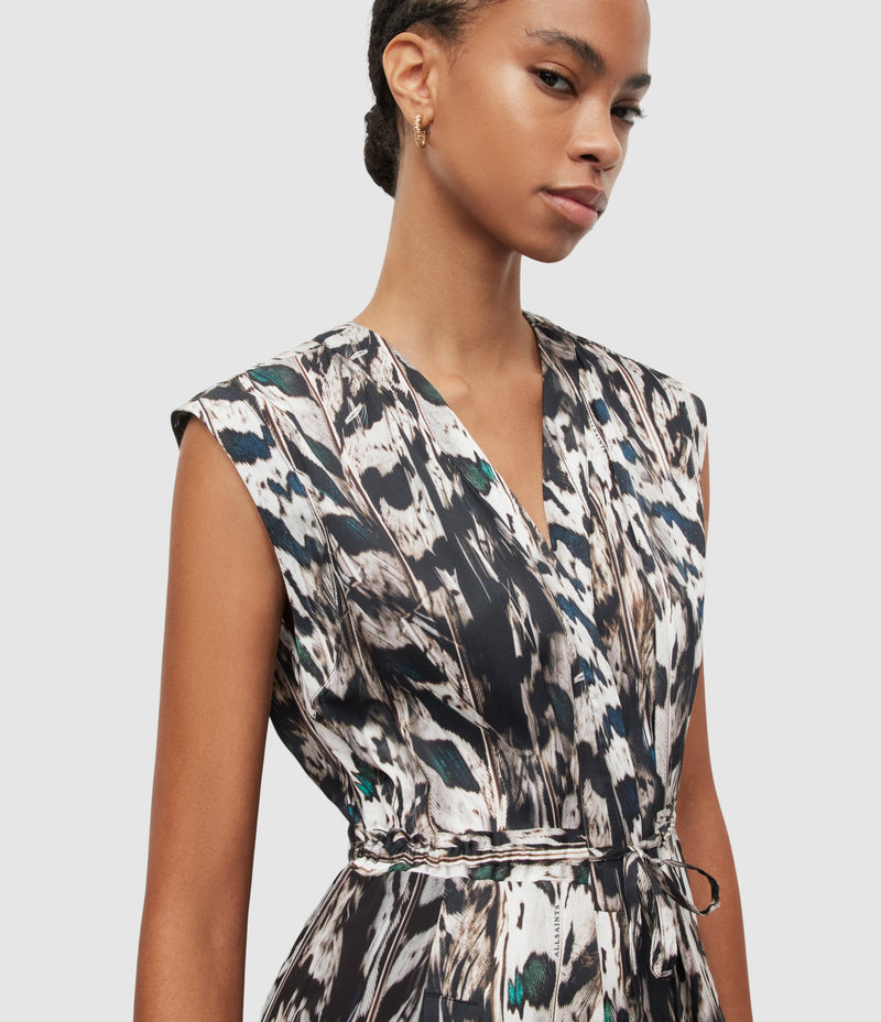 Vestido Tate White Mono