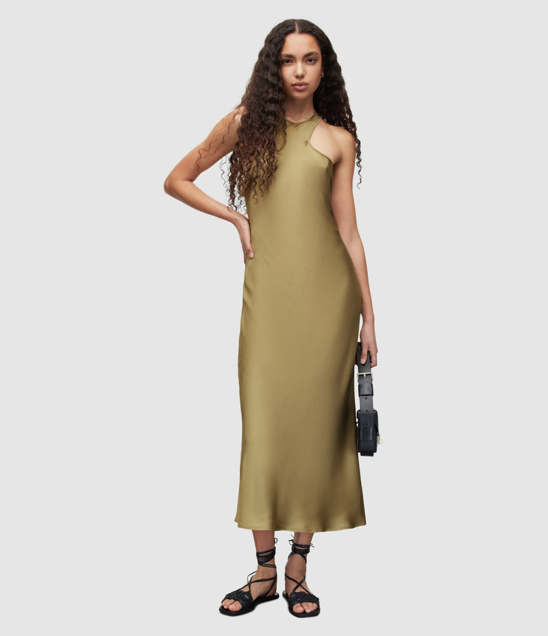 Vestido Betina Pale Olive Green