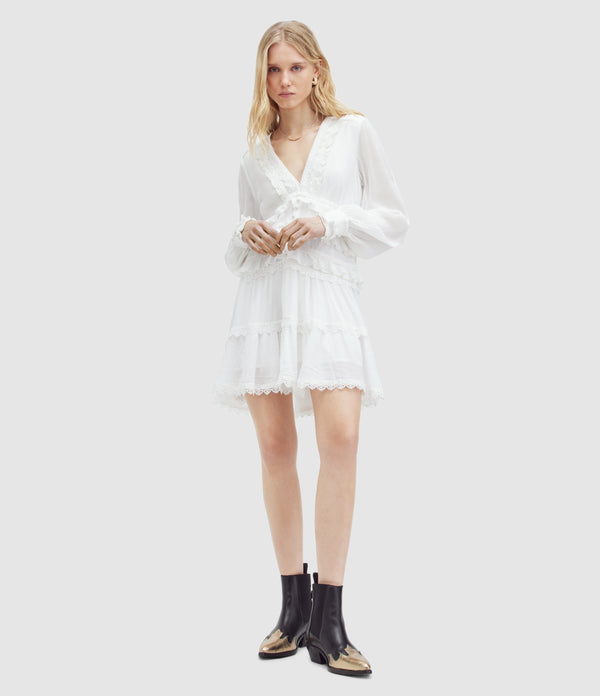 Vestido Zora Blanco Gis