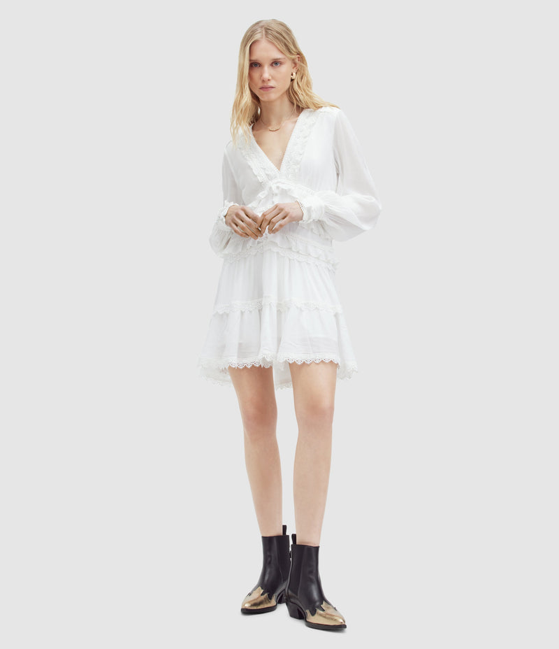 Vestido Zora Blanco Gis