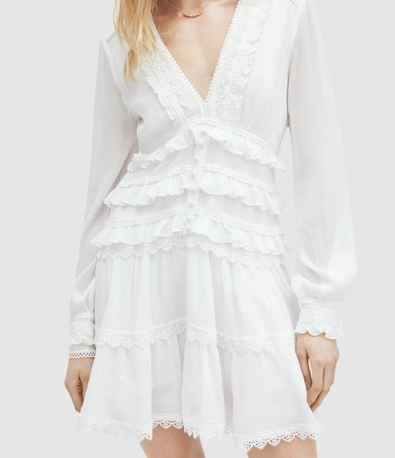 Vestido Zora Blanco Gis