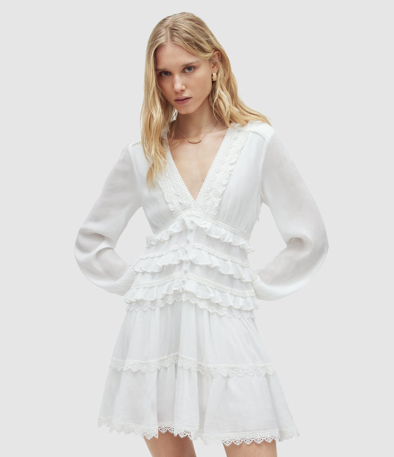 Vestido Zora Blanco Gis