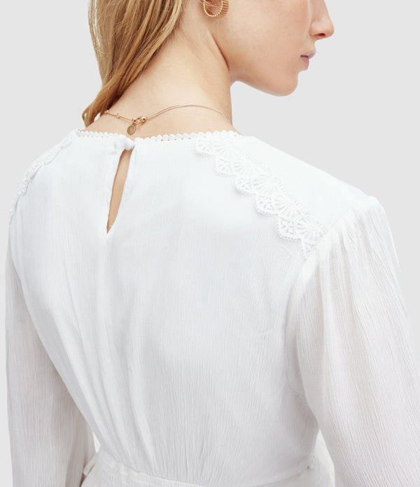 Vestido Zora Blanco Gis