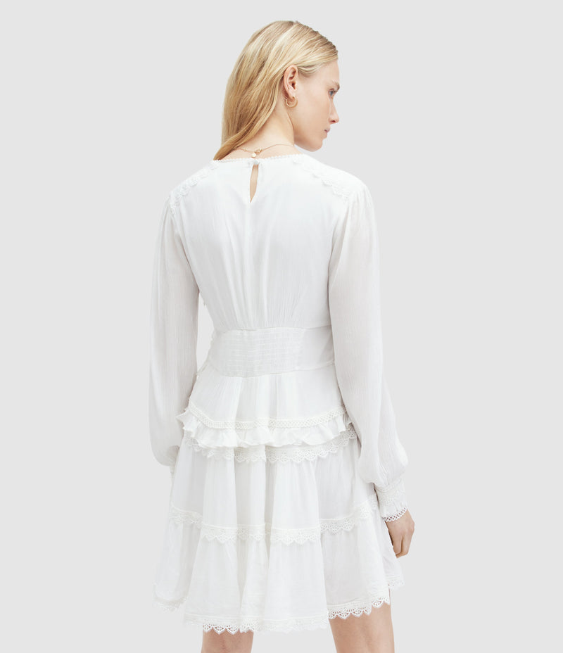 Vestido Zora Blanco Gis