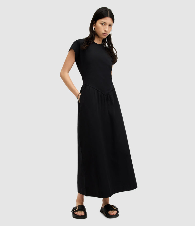 AllSaints | Vestido Frankie Black para mujer