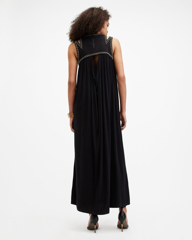 Vestido Arizona Negro Bordado
