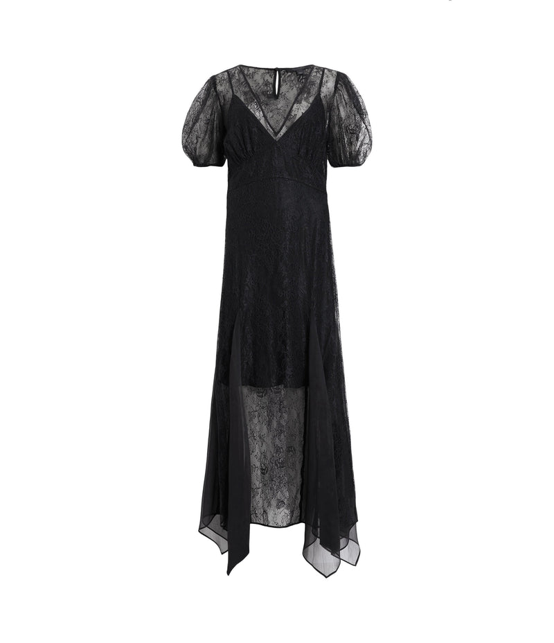 Vestido Rayna Negro Encaje