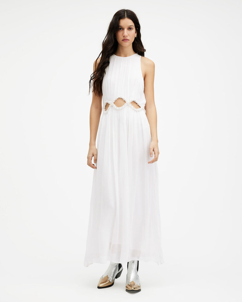Vestido Mabel Blanco Apagado