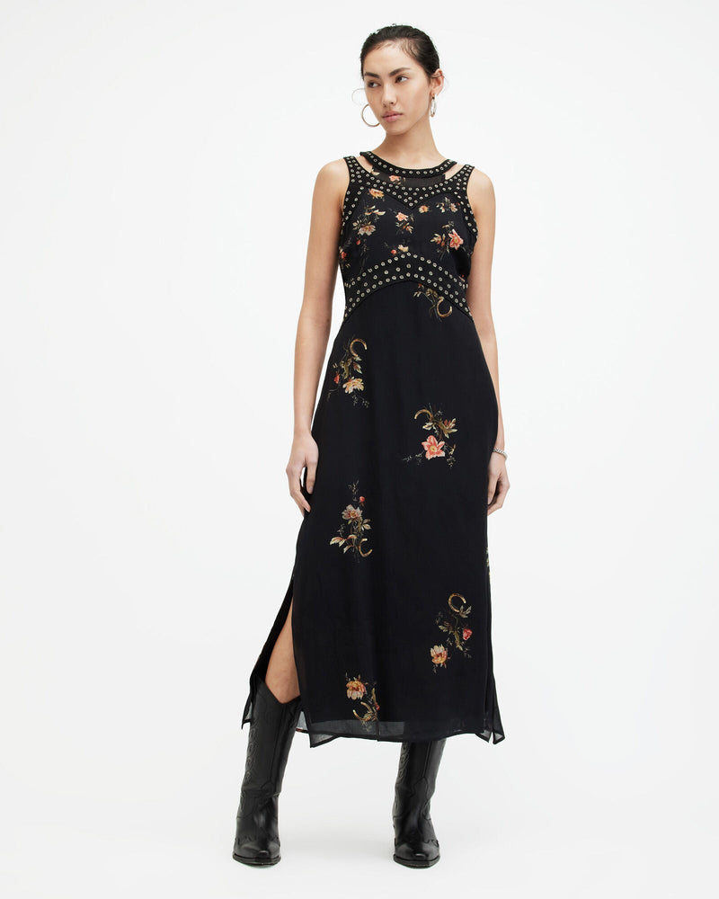 Vestido Jessie Tanana Negro Profundo